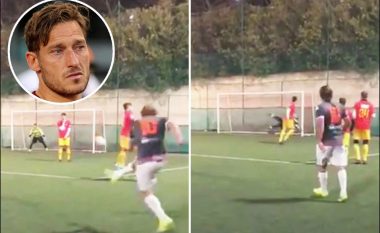 Totti vazhdon të ‘bombardojë’ portat edhe si 43-vjeçar