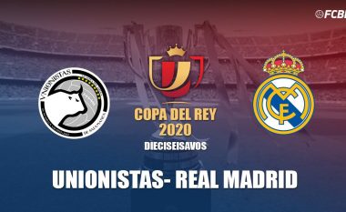 Unionistas – Real Madrid, formacionet zyrtare për takimin në Kupën e Mbretit