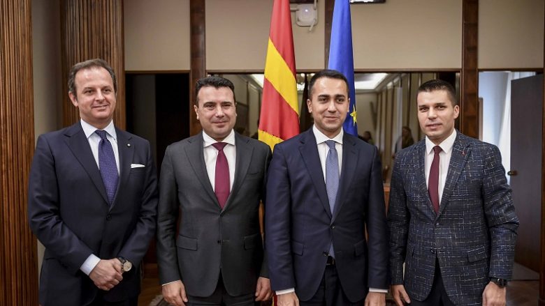 Zaev-Di Majo: Italia është partner strategjik e Maqedonisë së Veriut