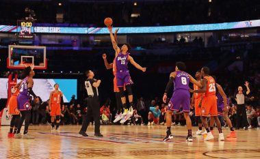 Spektakël në ndeshjen e Rising Stars, Amerikanët triumfojnë përballë basketbollistëve nga bota