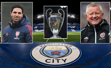 Përjashtimi i Manchester Cityt nga Liga e Kampionëve – kush përfiton nga klubet tjera, nga Sheffield United te Arsenal