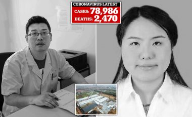 Dy mjekë vdesin nga coronavirusi brenda 24 orëve në provincën Hubei të Kinës