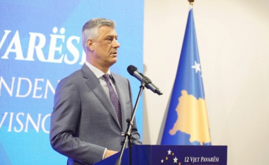 ​Thaçi thërret për unitet politik: Të bashkuar realizuam lirinë dhe pavarësinë, mund të jemi edhe pjesë e NATO-s, BE-së dhe OKB-së