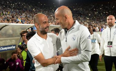 Zidane: Për mua Guardiola është trajneri më i mirë në botë