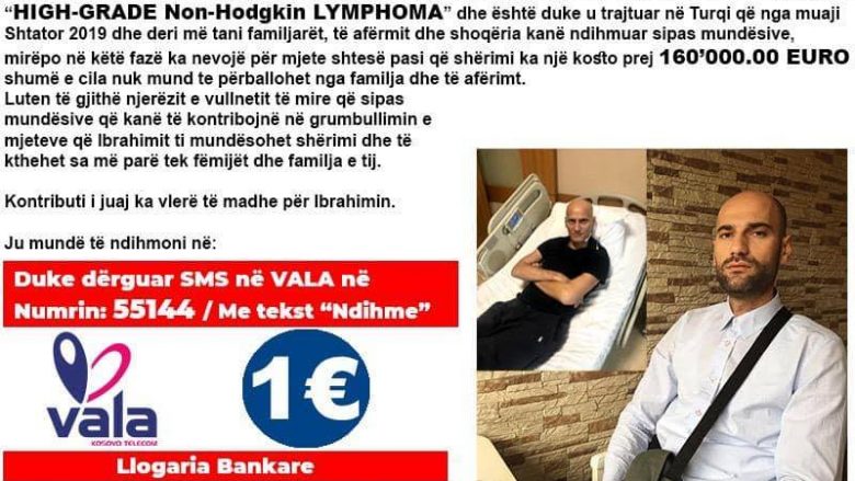 Kërkohet ndihmë financiare për shërimin e Ibrahim Mexhuanit nga Prishtina