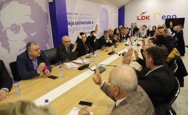 Këshilli i Përgjithshëm i LDK-së votoi marrëveshjen me LVV-në