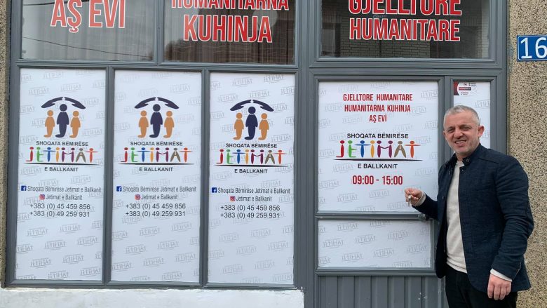 Halil Kastrati hap kuzhinën humanitare në Lipjan