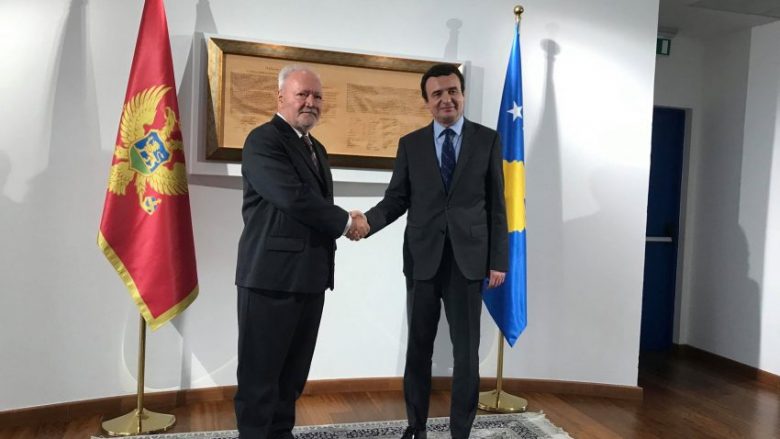Kurti takohet me ambasadorin e Malit të Zi në Kosovë
