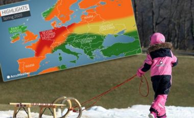Bëhuni gati për dimrin e vërtetë – në muajin mars Ballkani do të mbulohet nga bora