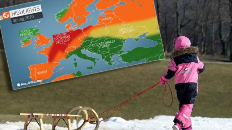 Bëhuni gati për dimrin e vërtetë – në muajin mars Ballkani do të mbulohet nga bora