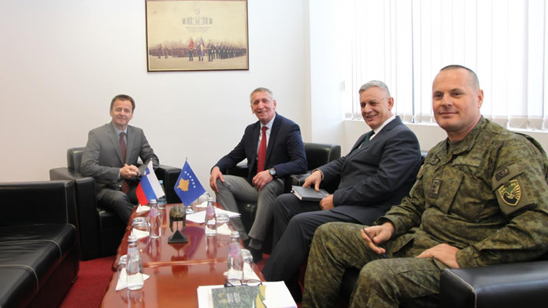 Quni pret në takim ambasadorin slloven, konfirmohet mbështetja e Sllovenisë për fushën e sigurisë