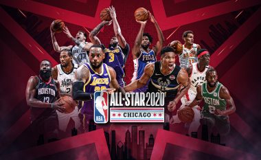 Ekipet komplete të LeBron James dhe Giannis Antetokounmpo për NBA All Star