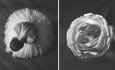 Ngjashmëria mes balerinës dhe bukurisë së luleve