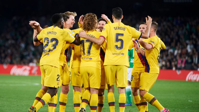 Barca kryen punën ndaj Betisit, Messi arkitekt i tre golave