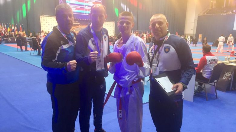 Betim Maliqi fiton medaljen e bronztë në evropianin e karatesë