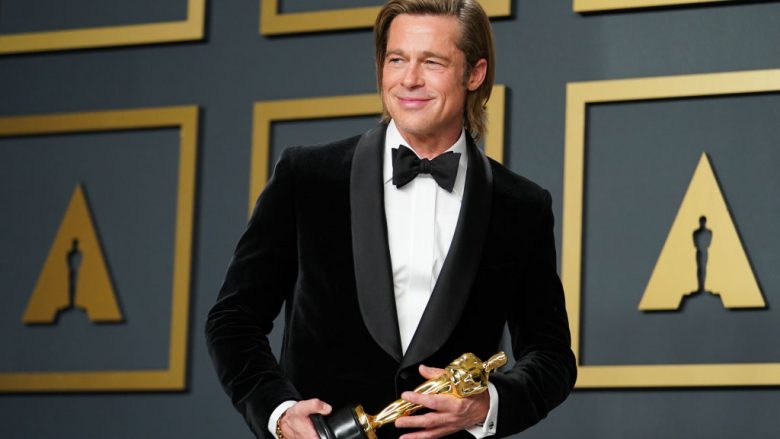 Brad Pitt fiton Oscar për aktorin më të mirë në rol dytësor, Laura Dern për aktoren dytësore