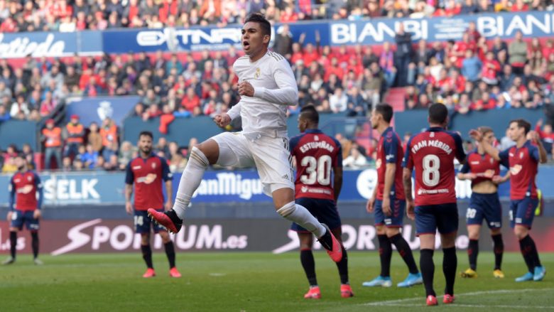 Osasuna 1-4 Real Madrid, notat e lojtarëve