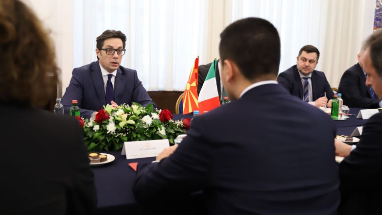 Pendarovski-Luigi Di Maio: Mbështetje nga Italia për në Bashkimin Evropian dhe NATO