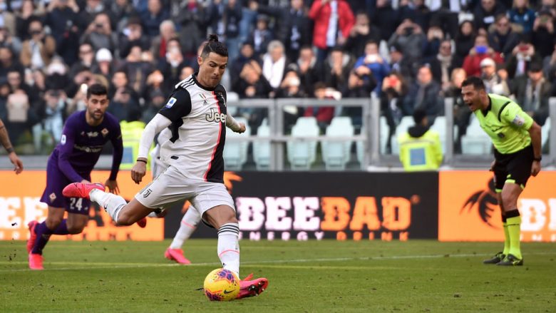 Juventus 3-0 Fiorentina, notat e lojtarëve: Ronaldo më i miri në fushë