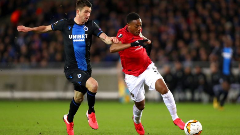 Club Brugge 1-1 Manchester United, notat e lojtarëve: Shkëlqimi i sulmuesve Dennis e Martial