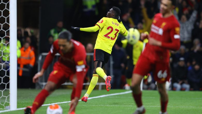 Ismaila Sarr më i miri: Watford 3-0 Liverpool, notat e lojtarëve