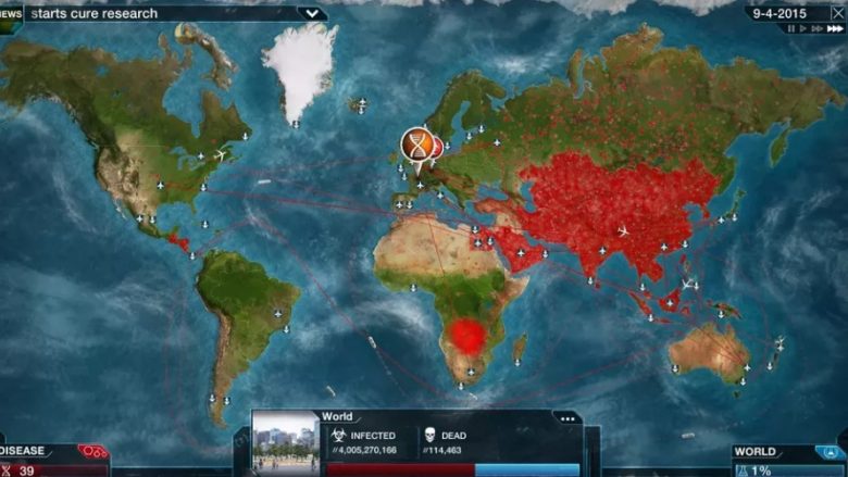 Kina e ka larguar nga App Store një video-lojë që simulon përhapjen e pandemive