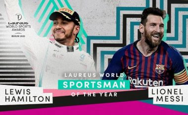 Messi fiton çmimin Laureus, por e ndan bashkë me Hamiltonin