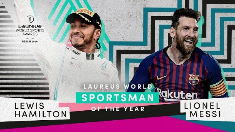 Messi fiton çmimin Laureus, por e ndan bashkë me Hamiltonin