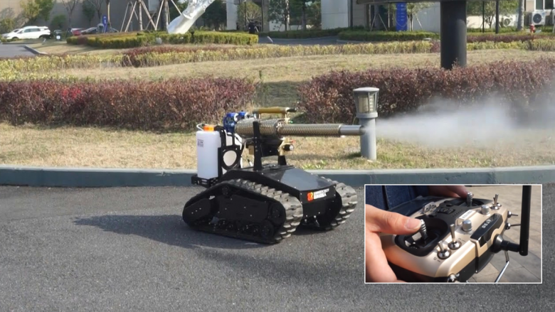 Kina “lëshon në aksion” robotët, për të luftuar coronavirusin