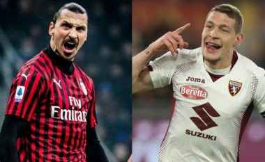 Milan – Torino, formacionet zyrtare