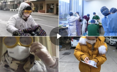 Infermierja që shpërndan ilaçe ditë e natë nëpër Wuhan në betejën kundër coronavirusit