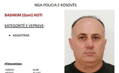 Policia në kërkim të Bashkim Hotit nga Klina