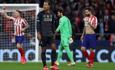 Van Dijk flet pas humbjes nga Atletico: Kemi edhe 90 minuta tjerë