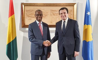 Kurti takon ambasadorin jo rezident të Republikës së Guineas në Berlin  