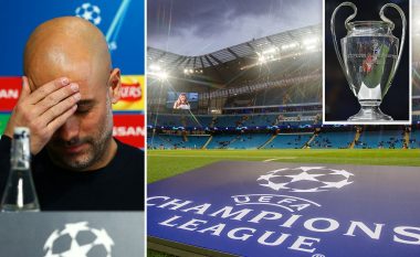 Guardiola në takim urgjent me lojtarët dhe stafin e tij pas dënimit dyvjeçar nga UEFA