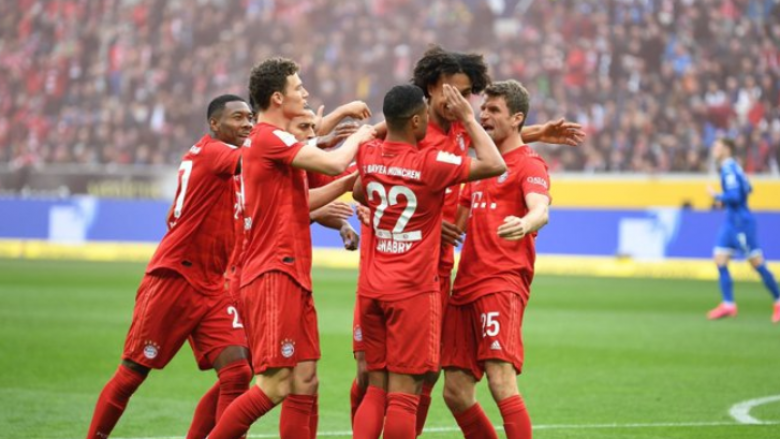 Bayerni fiton me rezultat bindës ndaj Hoffenheimit