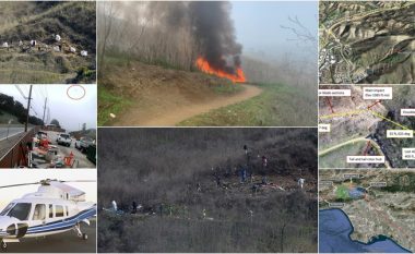 Publikohen fotografi të papara nga rrëzimi i helikopterit të Kobe Bryant – hetuesit zbulojnë se helikopteri nuk u rrëzua shkaku i dështim në motor