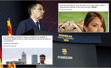 Barcelona ka punësuar një kompani për të ruajtur imazhin e presidentit Bartomeu dhe për të kritikuar lojtarët, ish-lojtarët dhe kundërshtarët e tij