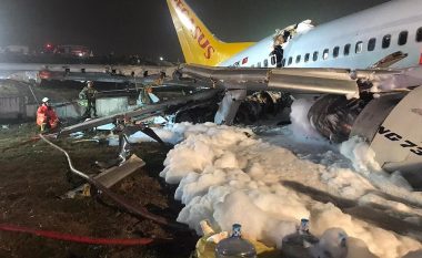 Anulohet fluturimi Prishtinë-Stamboll, pas rrëshqitjes së aeroplanit ku u lënduan mbi 100 persona