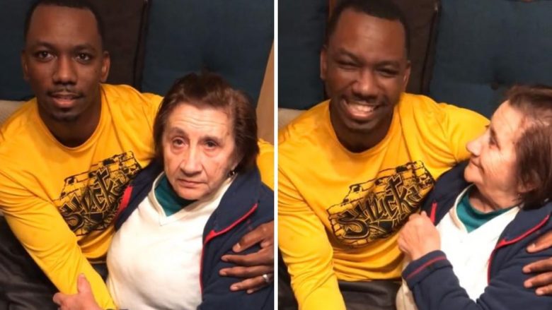 Gjyshja takon për herë të parë njeri me ngjyrë, reagimi i saj bëhet hit në rrjetin social ‘Tik Tok’