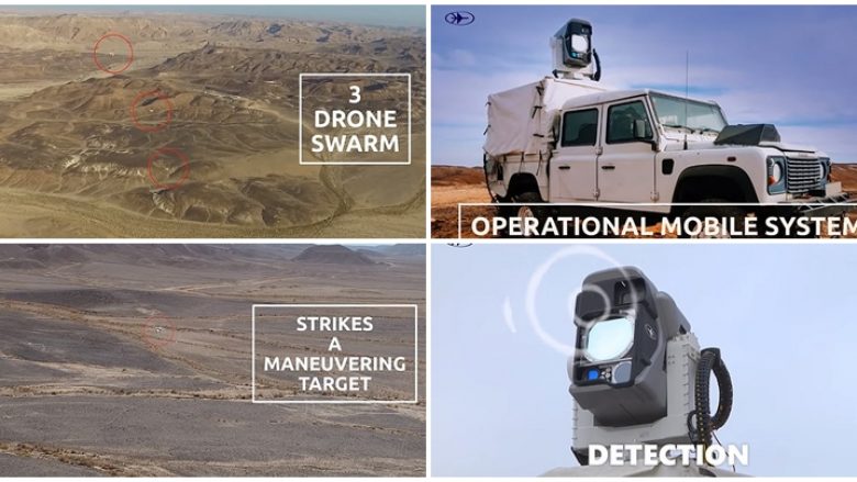 Sistemi mbrojtës kundër dronëve, Izraeli prezanton pajisjen laserike që i rrëzon fluturaket për pak sekonda – sikurse në filmin Star Wars