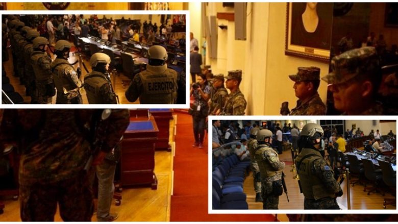 Dramë në El Salvador, policia dhe ushtria e armatosur futen në Parlament