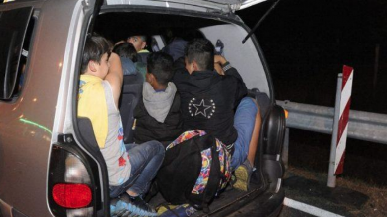Transportonin emigrantë të paligjshëm, arrestohen tre persona nga Pollogu