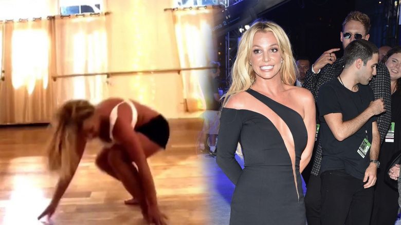 Britney Spears ndan video nga momenti kur këmba e saj u thye teksa vallëzonte