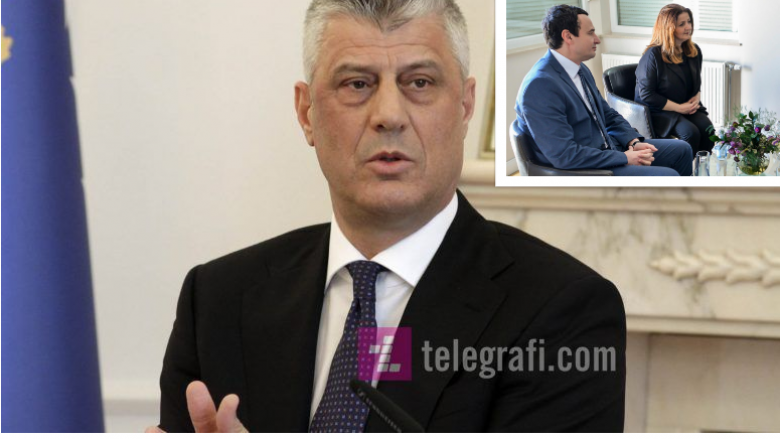 Thaçi i reagon deputetes së LVV-së e cila citon analistin serb se ‘Kurti në përballje me Serbinë është më i fortë sepse nuk ka dosje kriminale të UÇK-së’