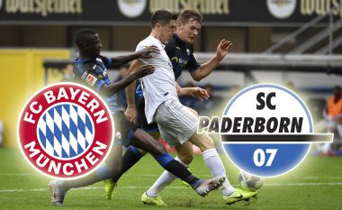 Bayern Munich – Paderborn, formacionet zyrtare – Gjasula nga minuta e parë