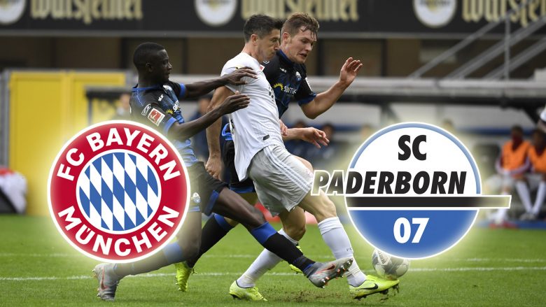 Bayern Munich – Paderborn, formacionet zyrtare – Gjasula nga minuta e parë
