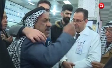 Një burrë vdes gjatë transmetimit drejtpërdrejt në TV, derisa ankohej në spital për jetën në Irak