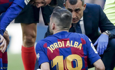 Barcelona konfirmon se Jordi Alba ka lënduar muskulin e këmbës së djathtë
