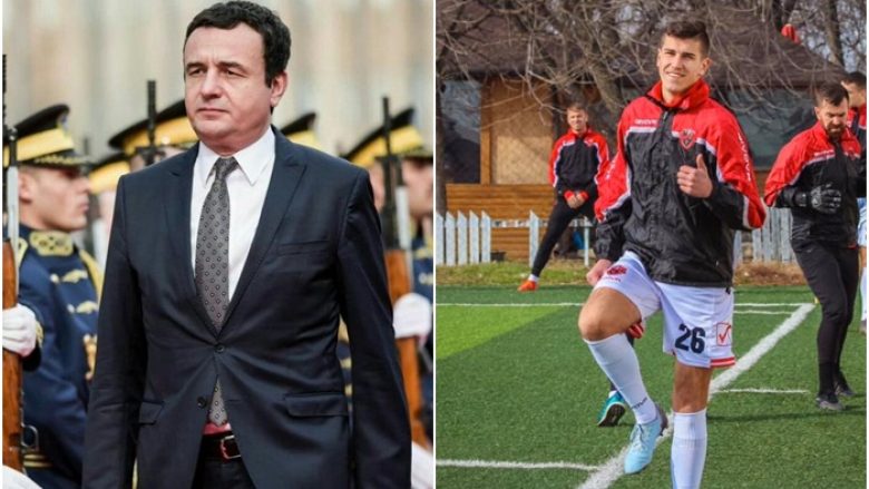 Kryeministri Kurti reagon për rastin e futbollistit Ilija Ivic: Lëreni Ilijan të luajë lirshëm kudo që ai zgjedh